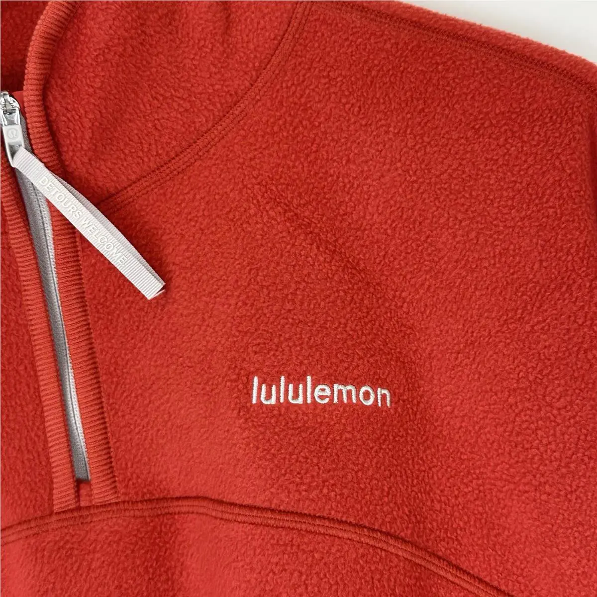 Lululemon clothing - Lululemon Tumbled fleece - Tumbled fleece - orange red 5