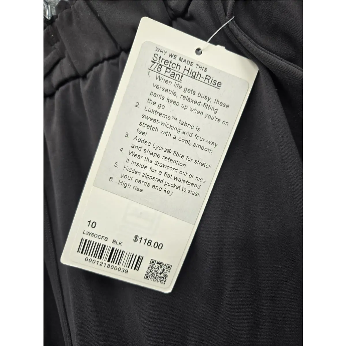 Lululemon clothing - Black 4