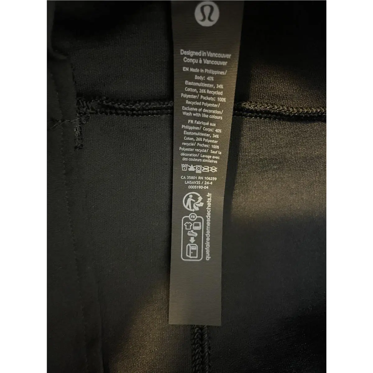 Lululemon clothing - LM5AV3S - LM5AV3S - Black 9