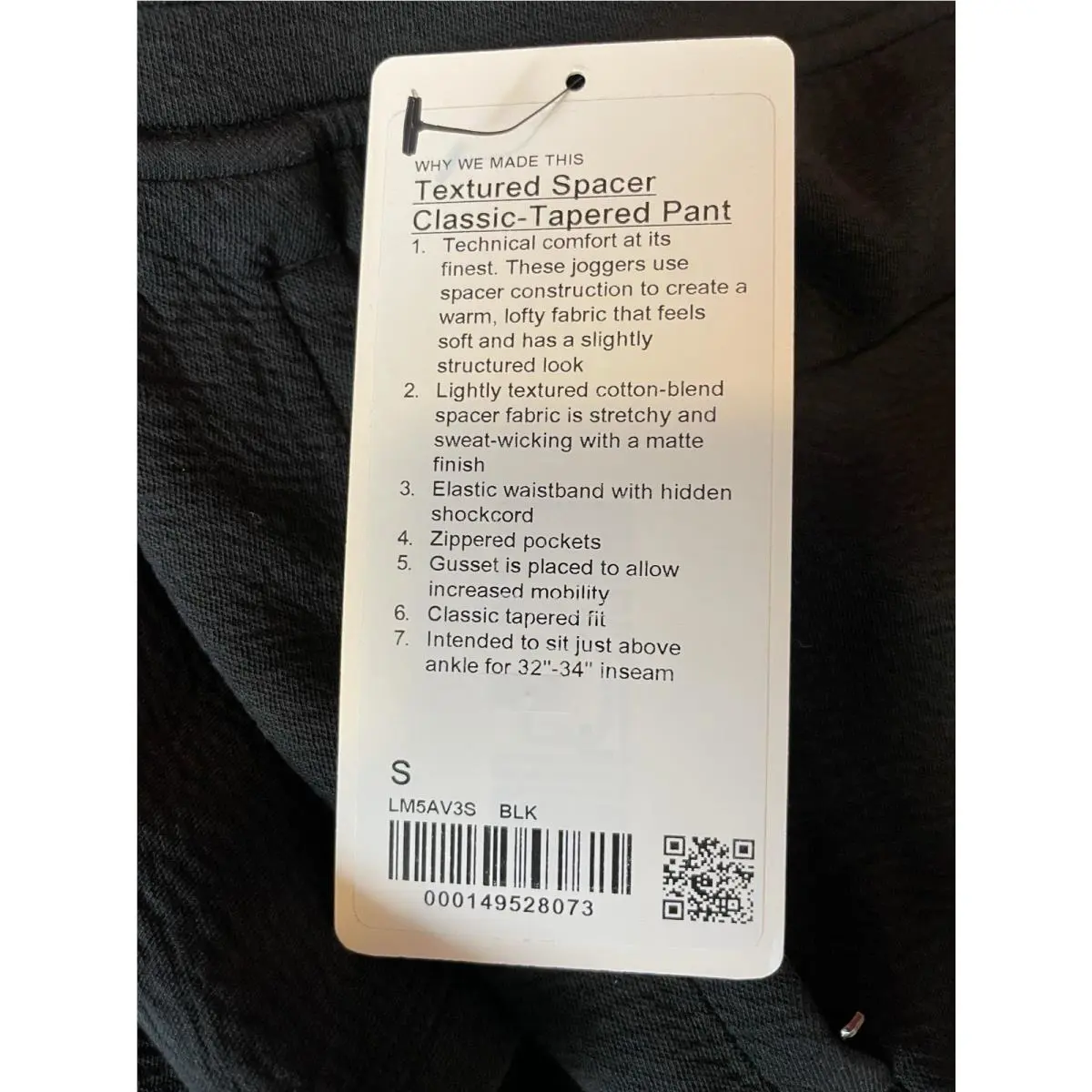 Lululemon clothing - LM5AV3S - LM5AV3S - Black 10