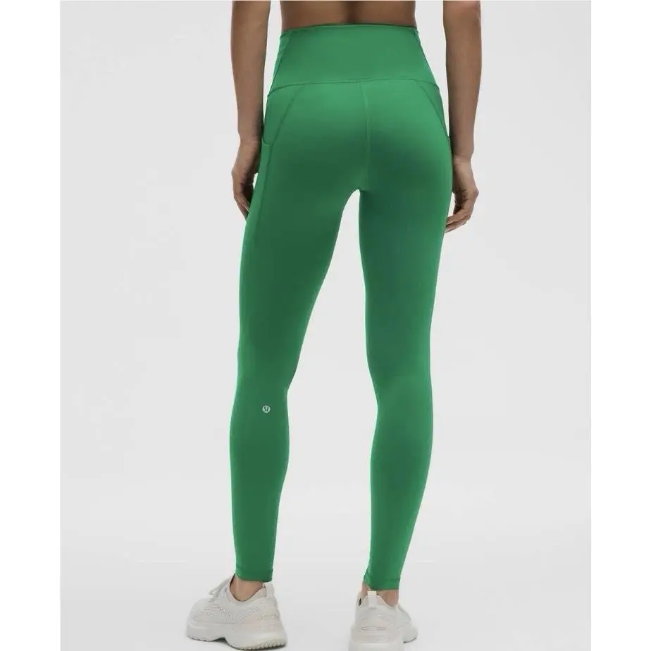 Lululemon Wunder Train High-rise Tight 28 Raceway Green Size 8