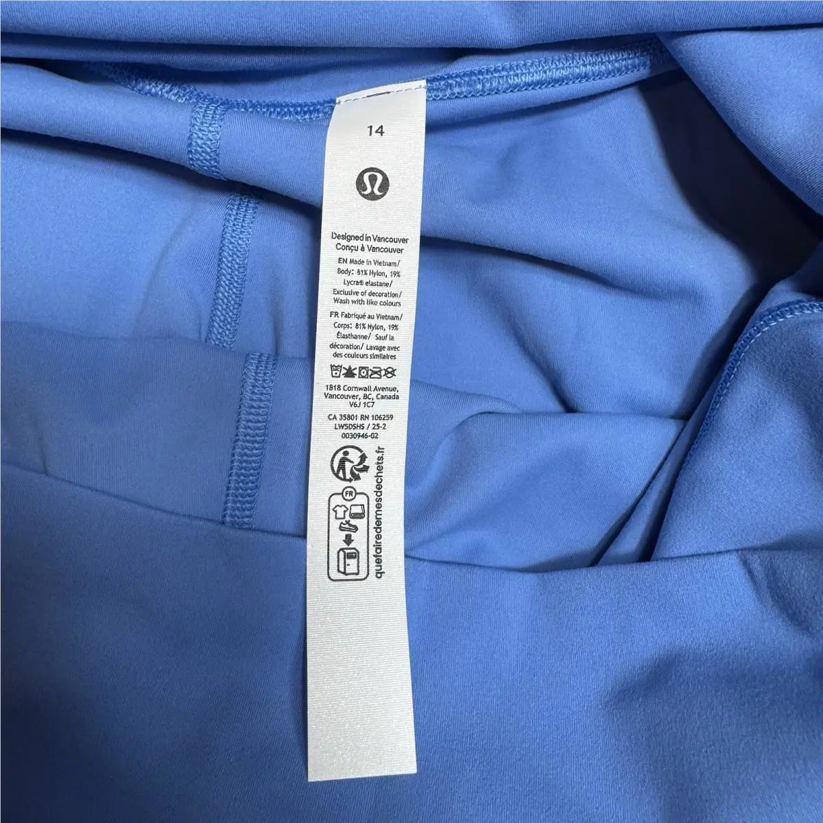 Lululemon clothing - Blue 8