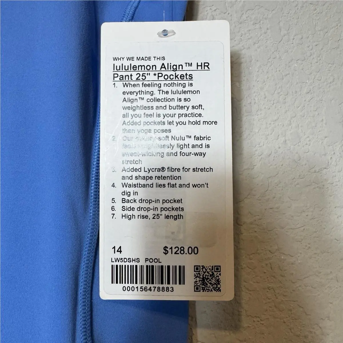 Lululemon clothing - Blue 1