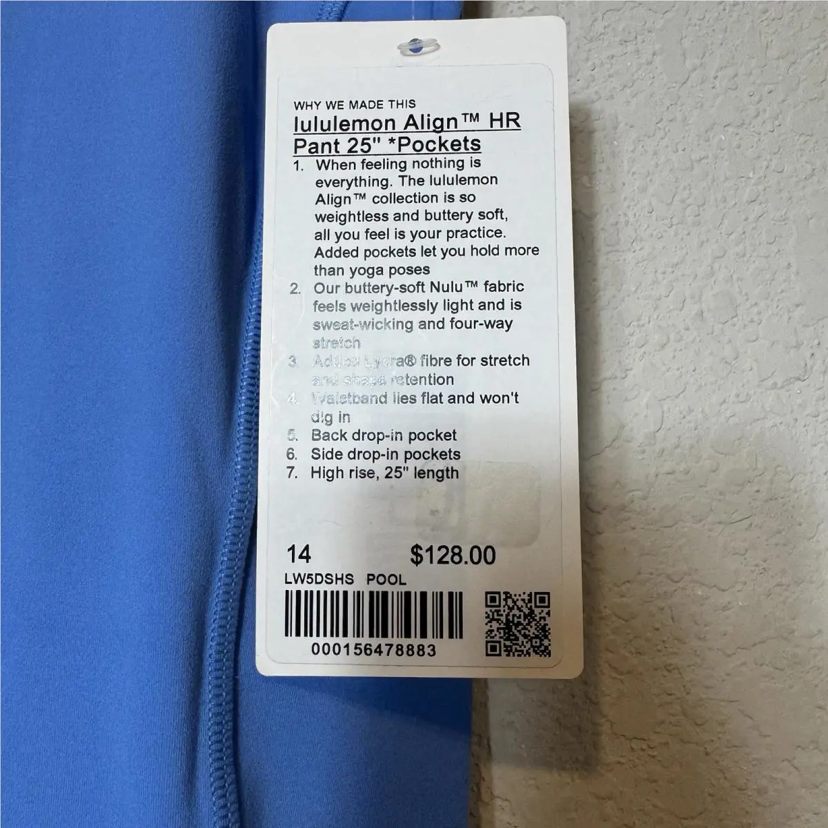 Lululemon clothing - Blue 2