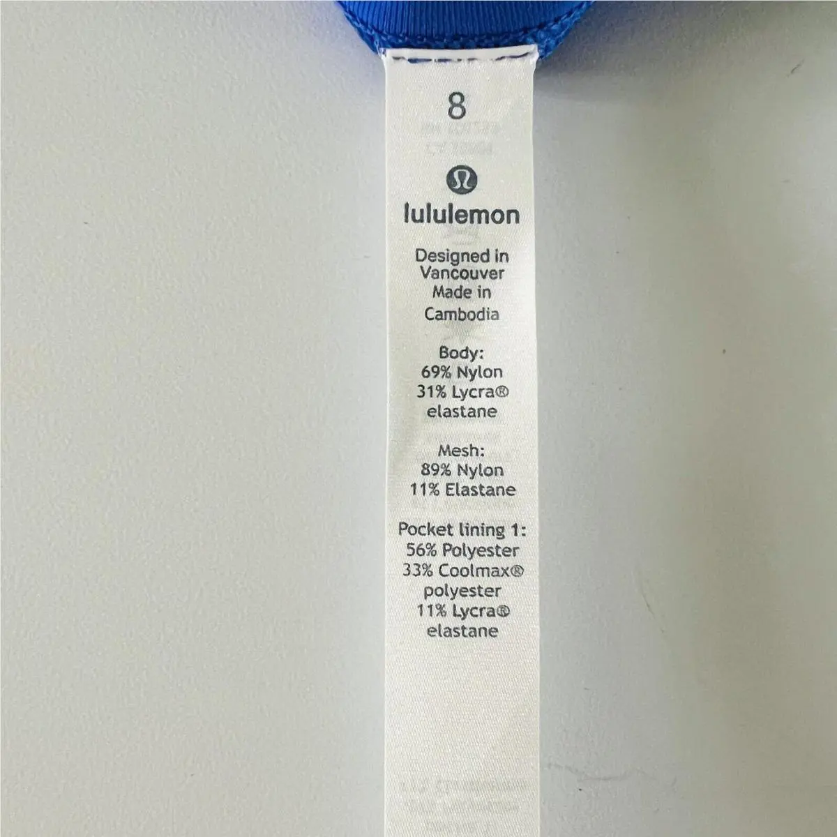 Lululemon clothing - Blue 4