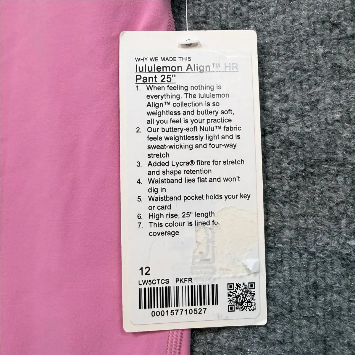 Lululemon clothing - Lululemon Align HR Pant 25