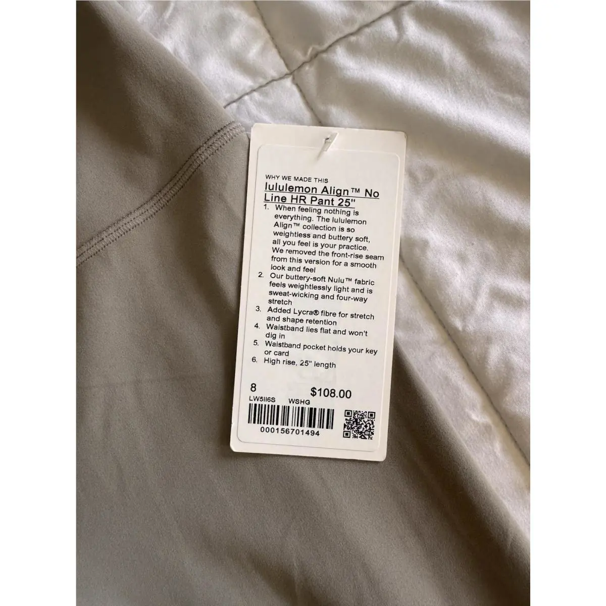 Lululemon clothing - Gray 1