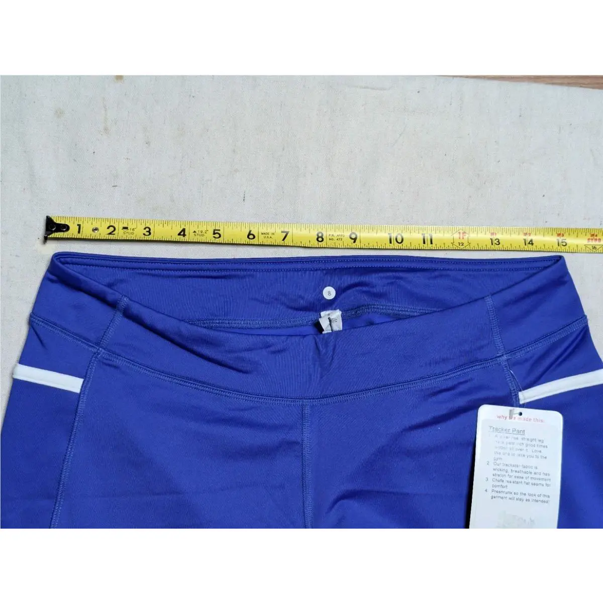 Lululemon clothing - W52628S - W52628S - Blueberry / White 4