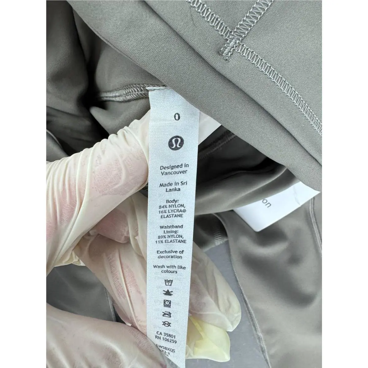 Lululemon clothing - Gray 1