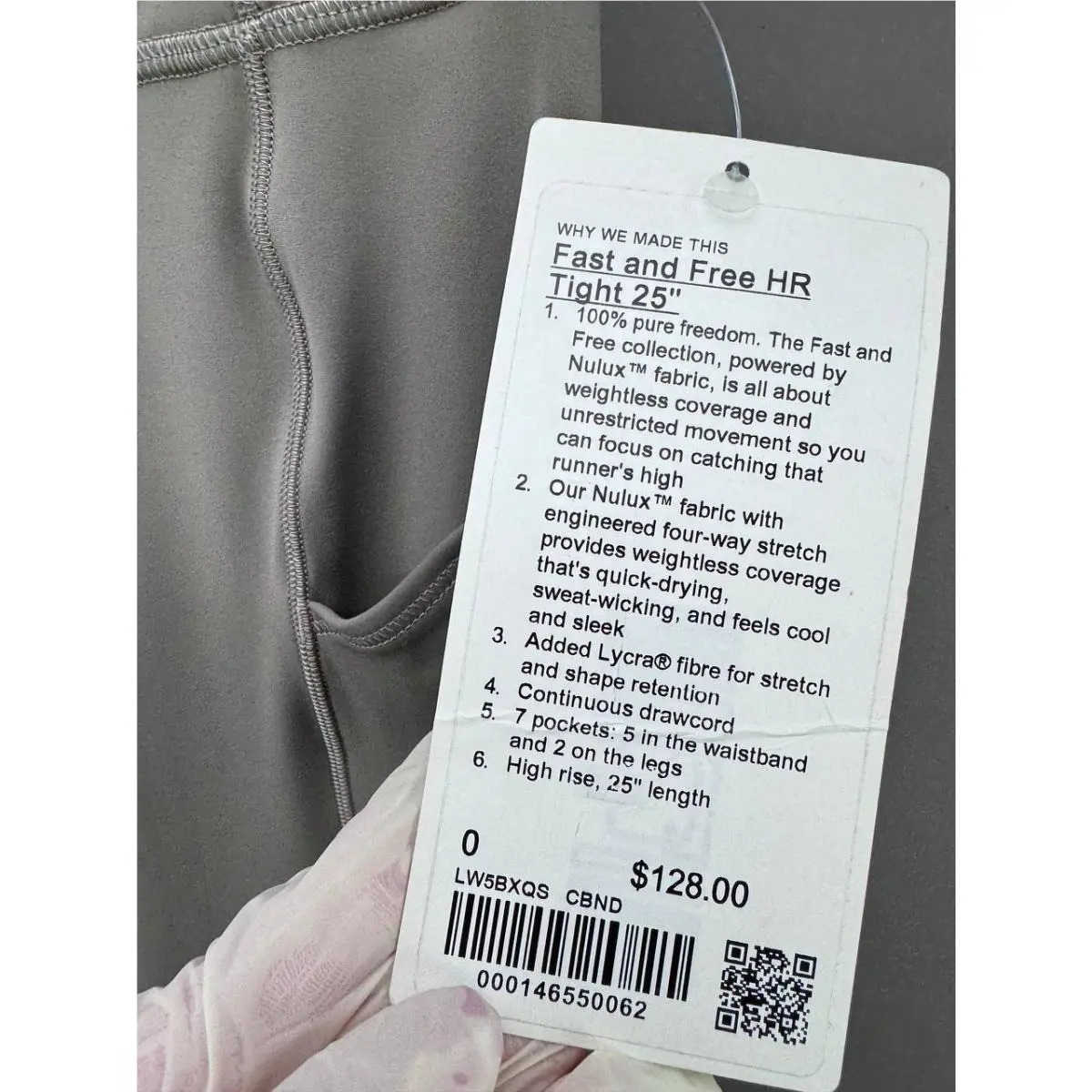 Lululemon clothing - Gray 2