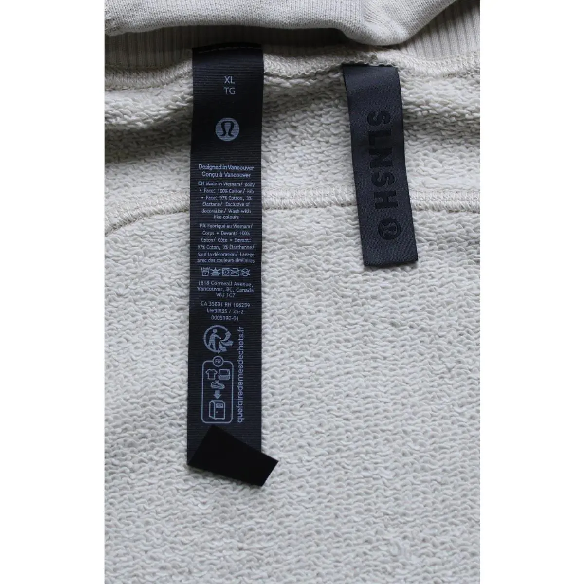 Lululemon clothing - LW3IRSS - LW3IRSS - Ivory 2