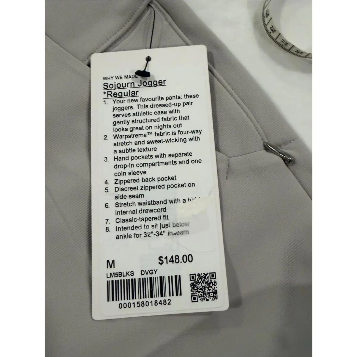 Lululemon clothing - Gray 4