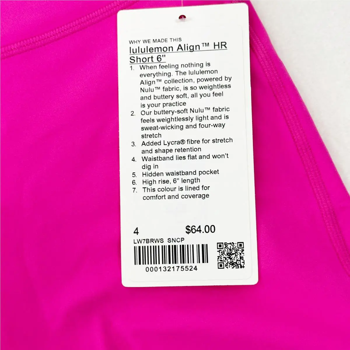 Lululemon clothing - Pink 0