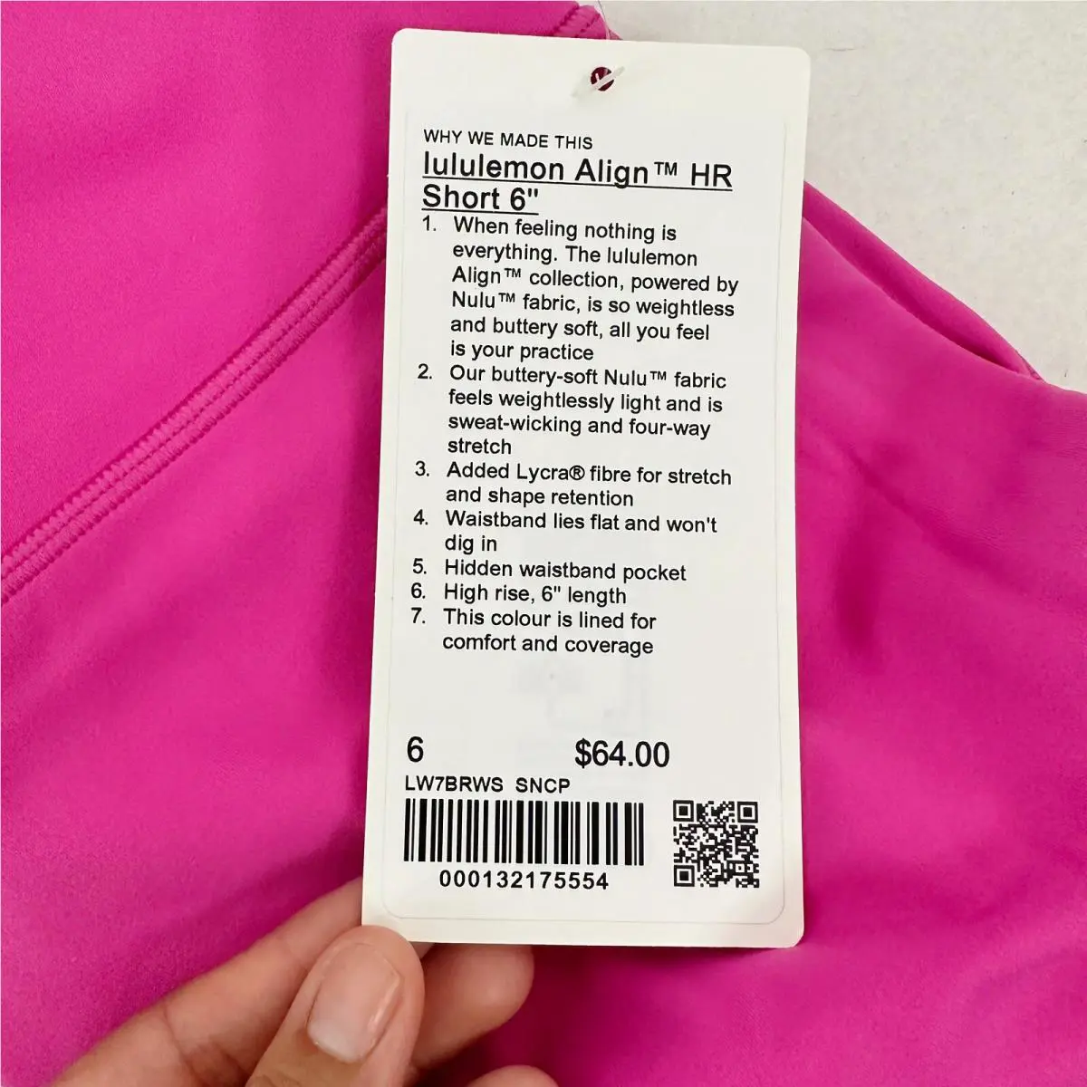 Lululemon clothing - Pink 4