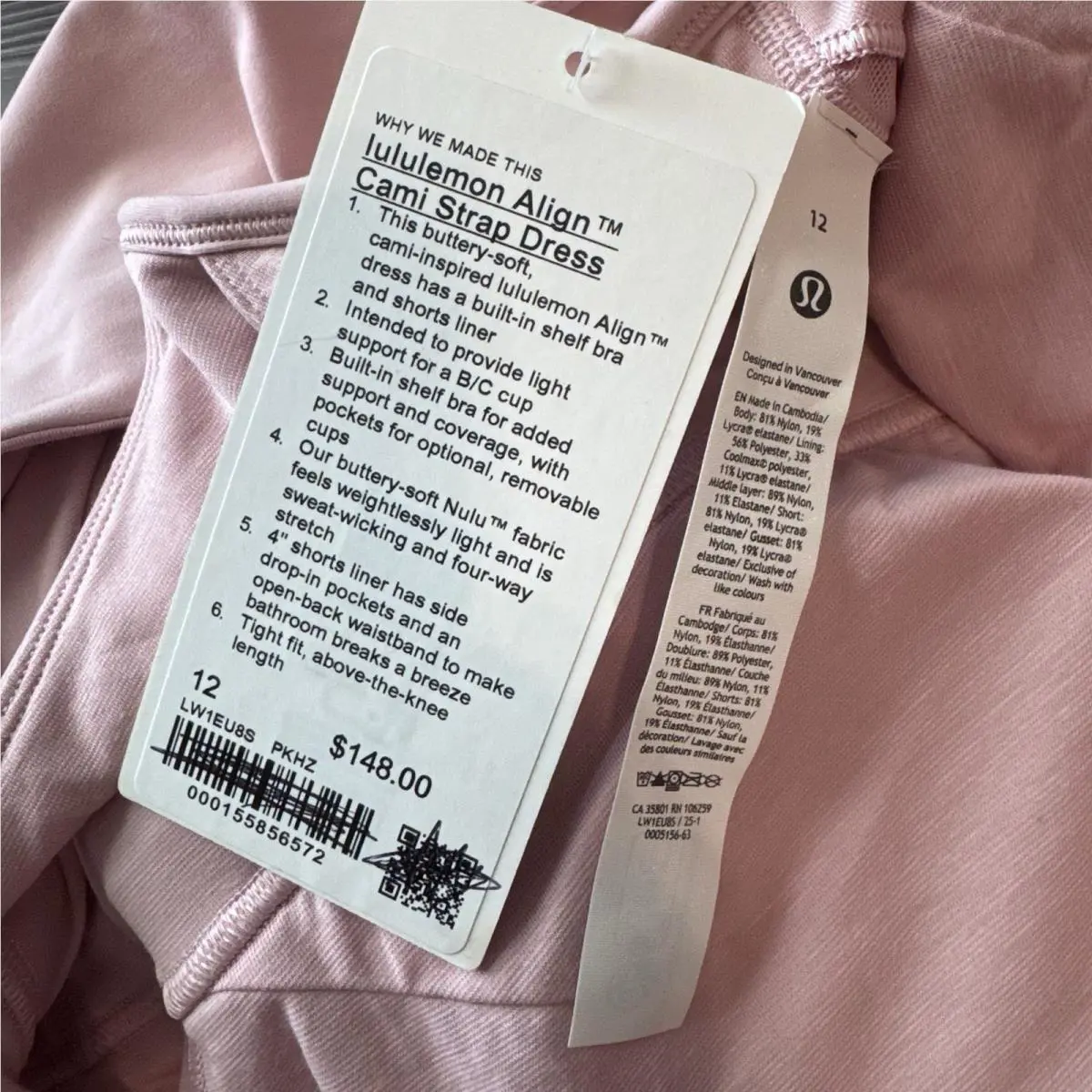 Lululemon clothing - Pink 0