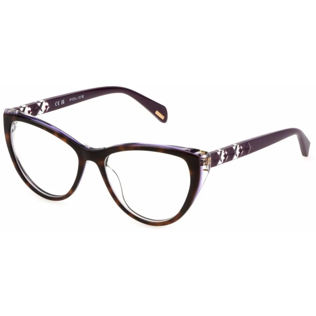 Police Vpll 31 Multilayer Havana 0993 Size 53 Sunglasses
