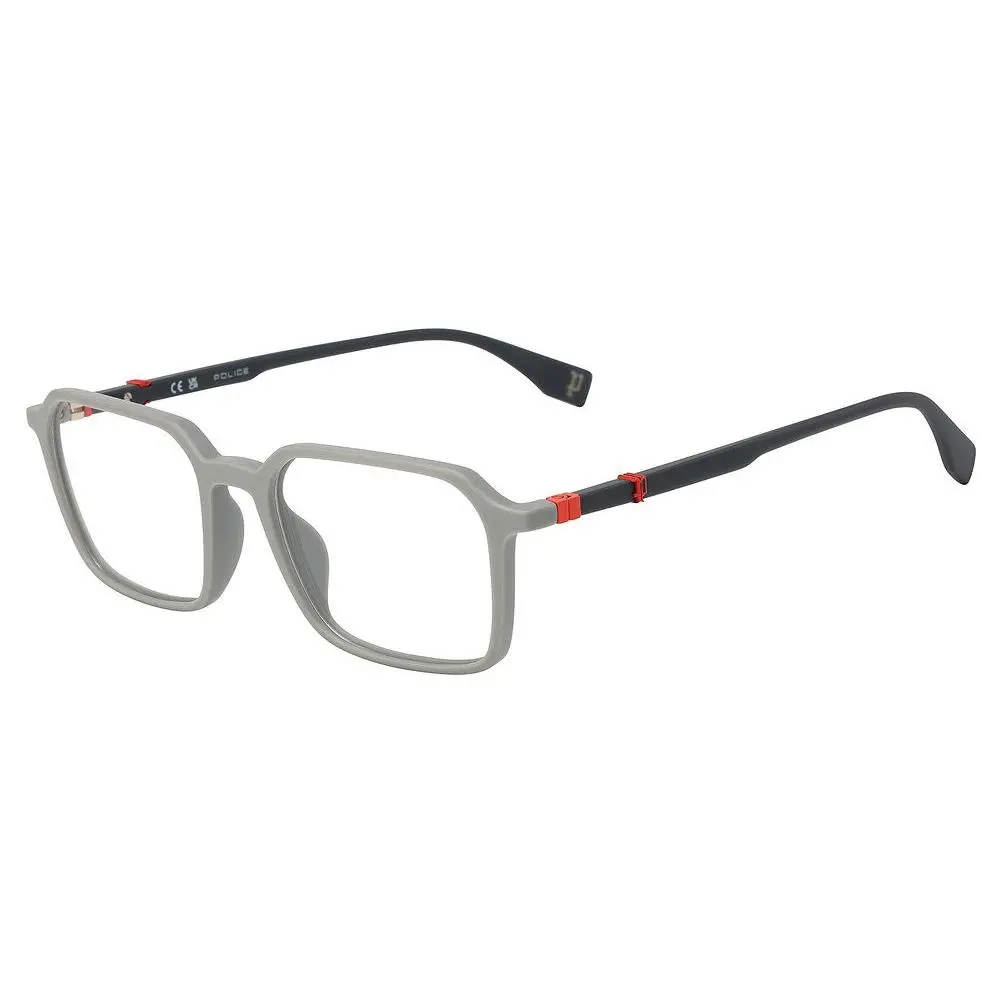 Police VPLR60 Eyeglasses Eye Glasses 0R43 Full Matt Grey 52mm Unis