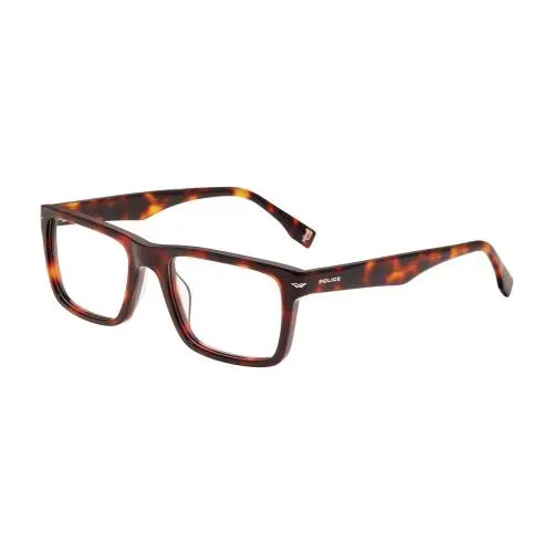 Police Vplq 64 Shiny Red Havana 09jc Size 55 Sunglasses