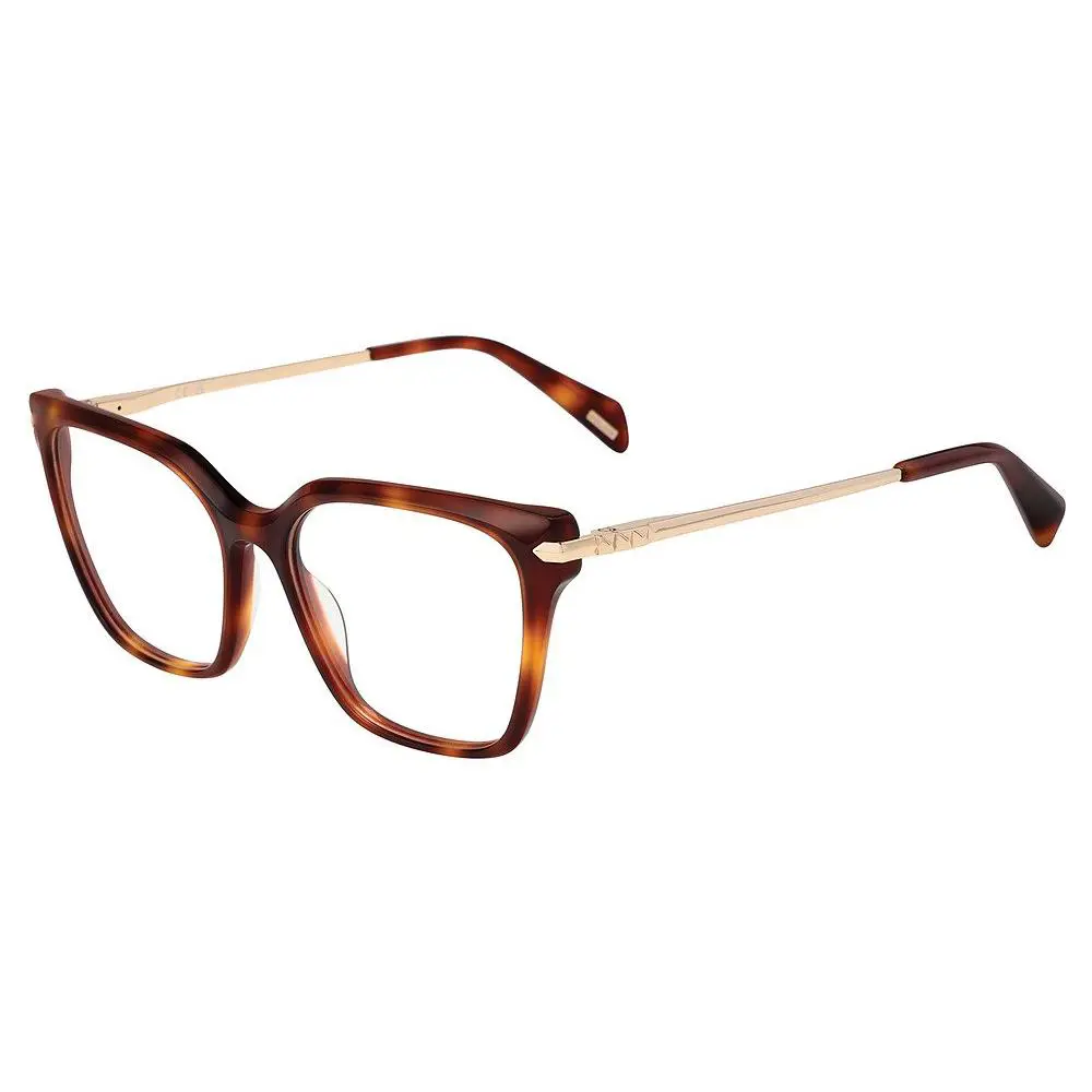 Police VPLT04M Eyeglasses Eye Glasses 0752 Shiny Dark Havana 54mm