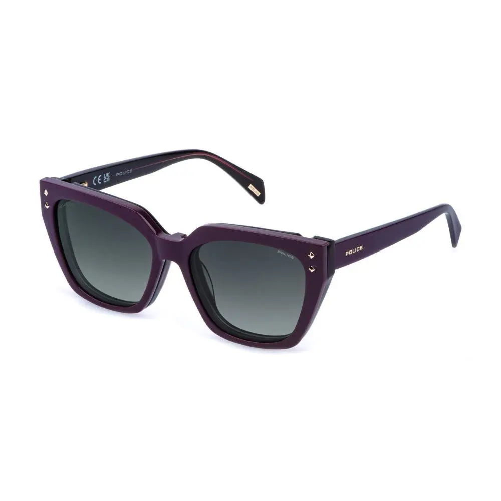 Police UPLT02M Eyeglasses Eye Glasses Violet Top+transp.violet 9Hnp N