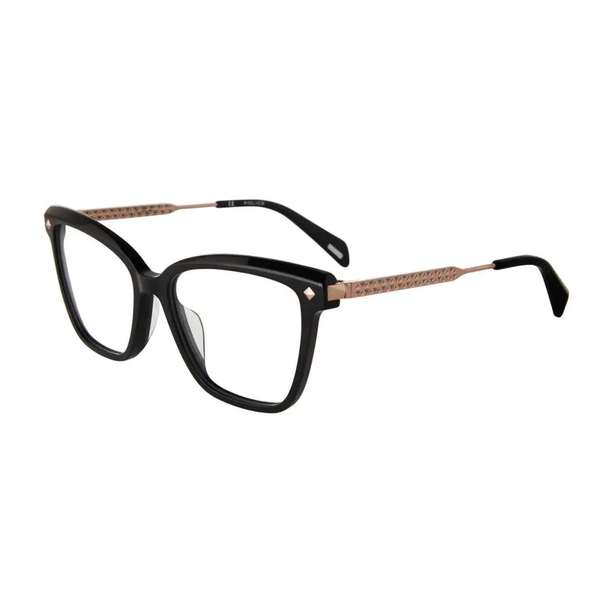 Police VPLG28 Eyeglasses Eye Glasses Black-700Y 53mm Unisex