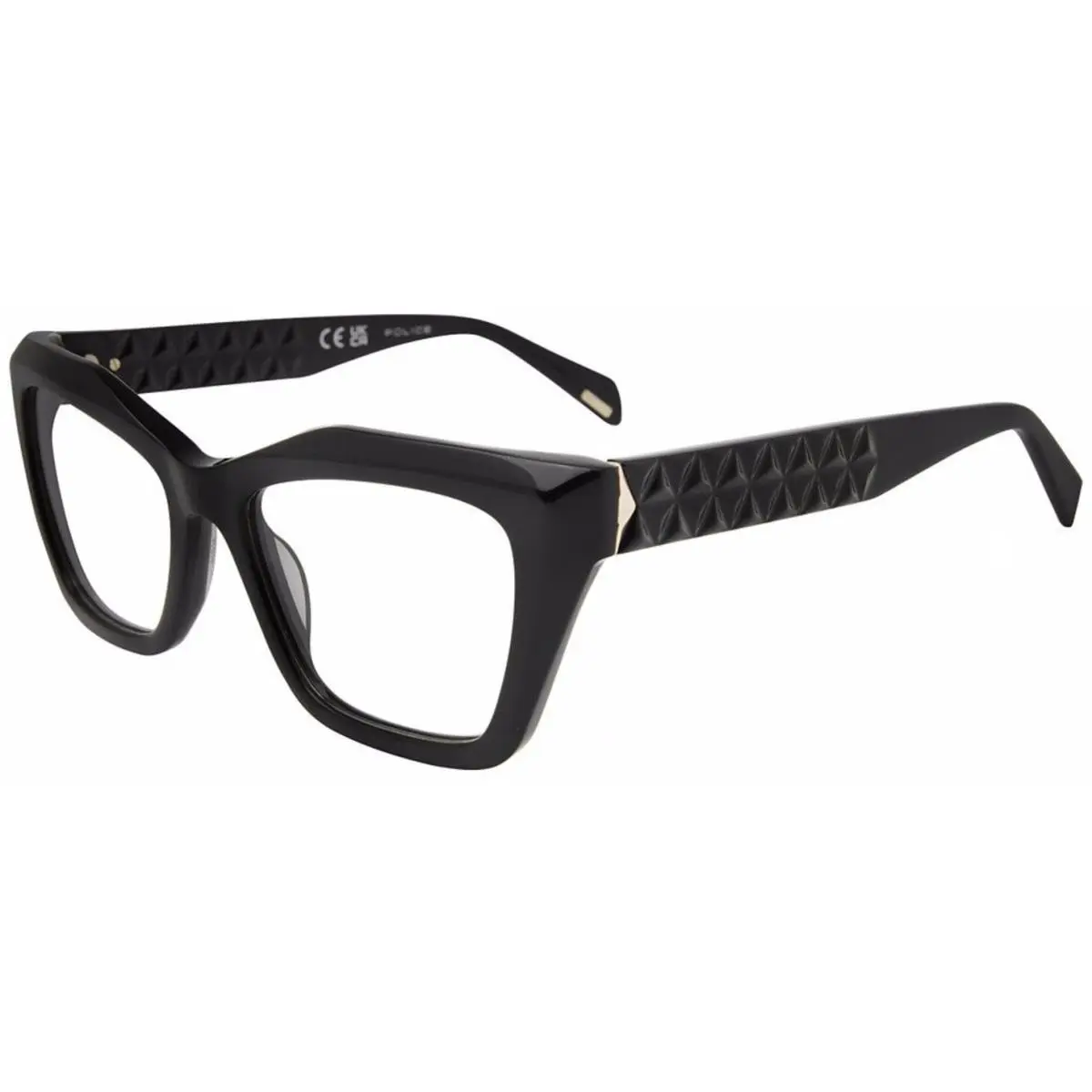 Police Vpln 57 M Shiny Black 0700 Size 52 Sunglasses