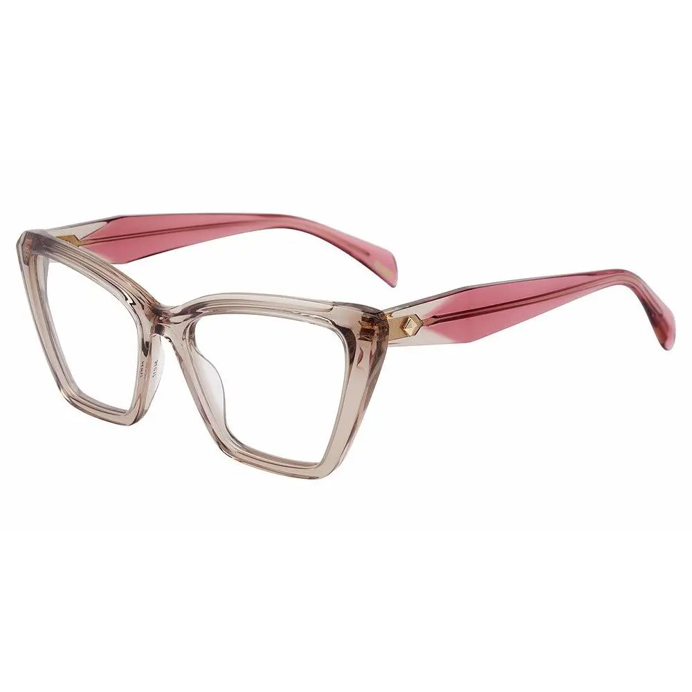Police VPLP52V Eyeglasses Eye Glasses 07T1 Transp.beige 54mm Unise