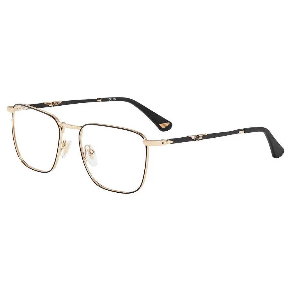 Police VPLU62 Eyeglasses Eye Glasses 0302 Rose Gold W Black Parts