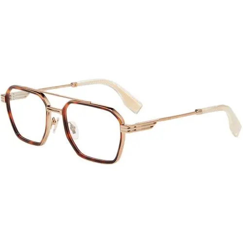 Police Vplq 76 E Shiny Grey Gold 08ff Size 55 Sunglasses