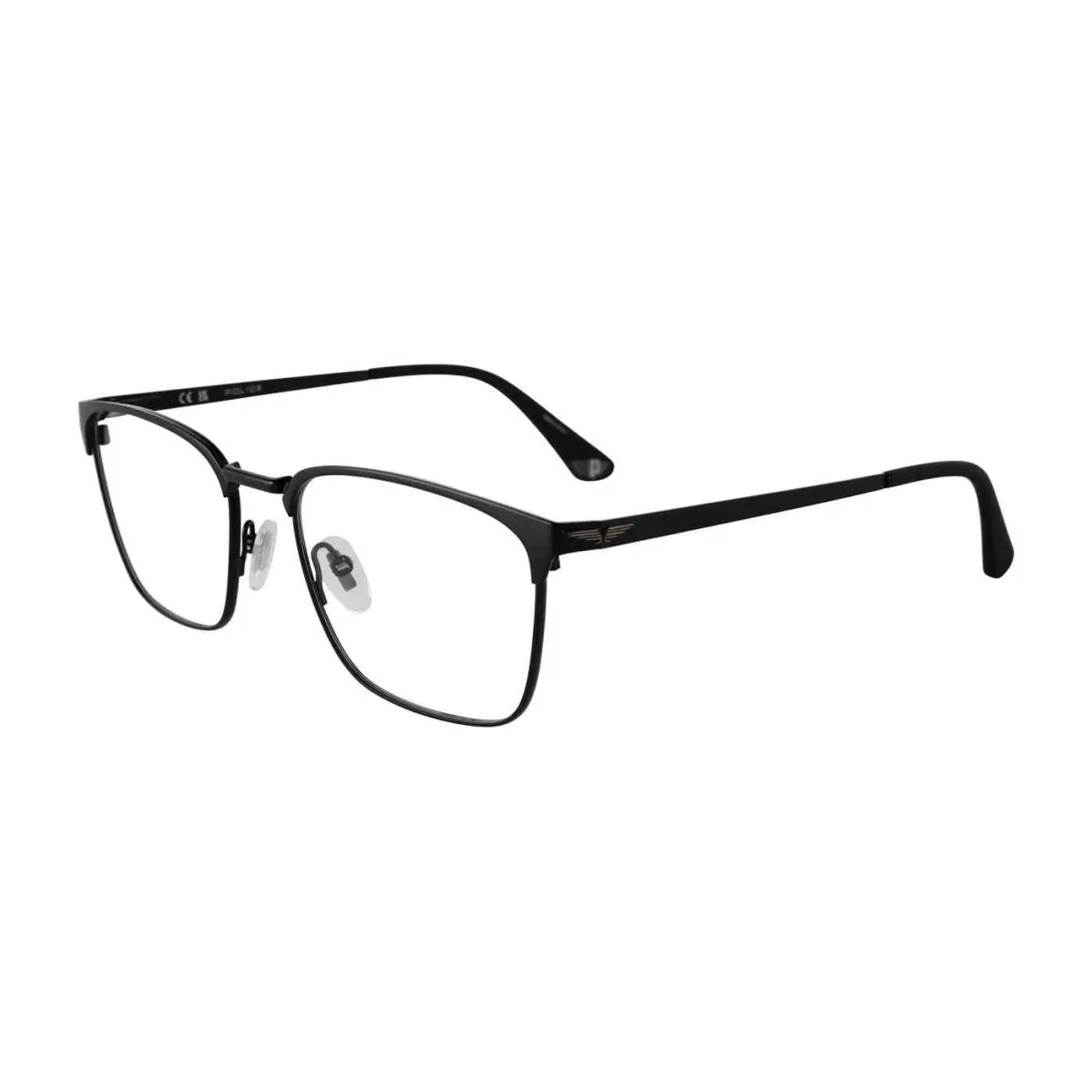 Police VPLL65 Eyeglasses Eye Glasses 0531 Matt Black 55mm Unisex