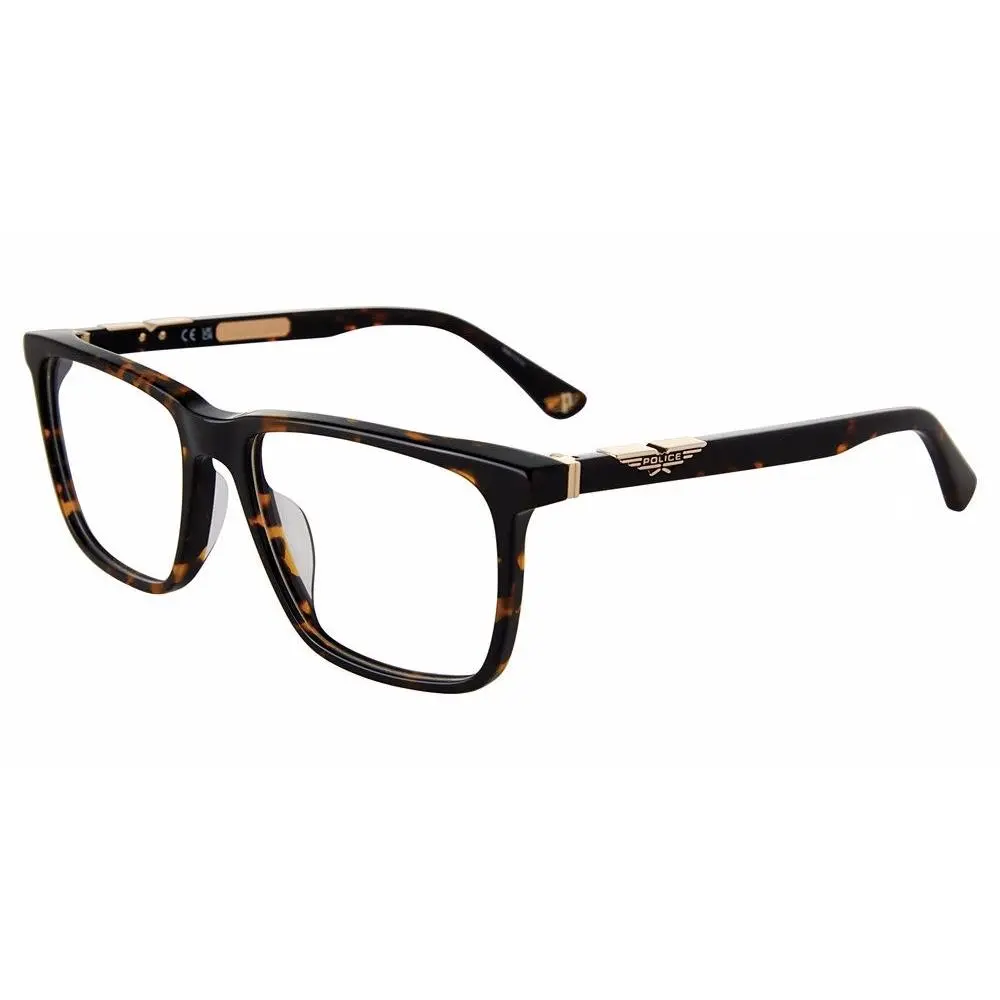 Police Vpll 71 Shiny Havana 714y Size 55 Sunglasses
