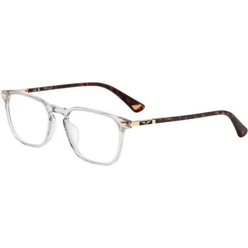Police Vplf 81 Transparent Beige 07t1 Size 52 Sunglasses