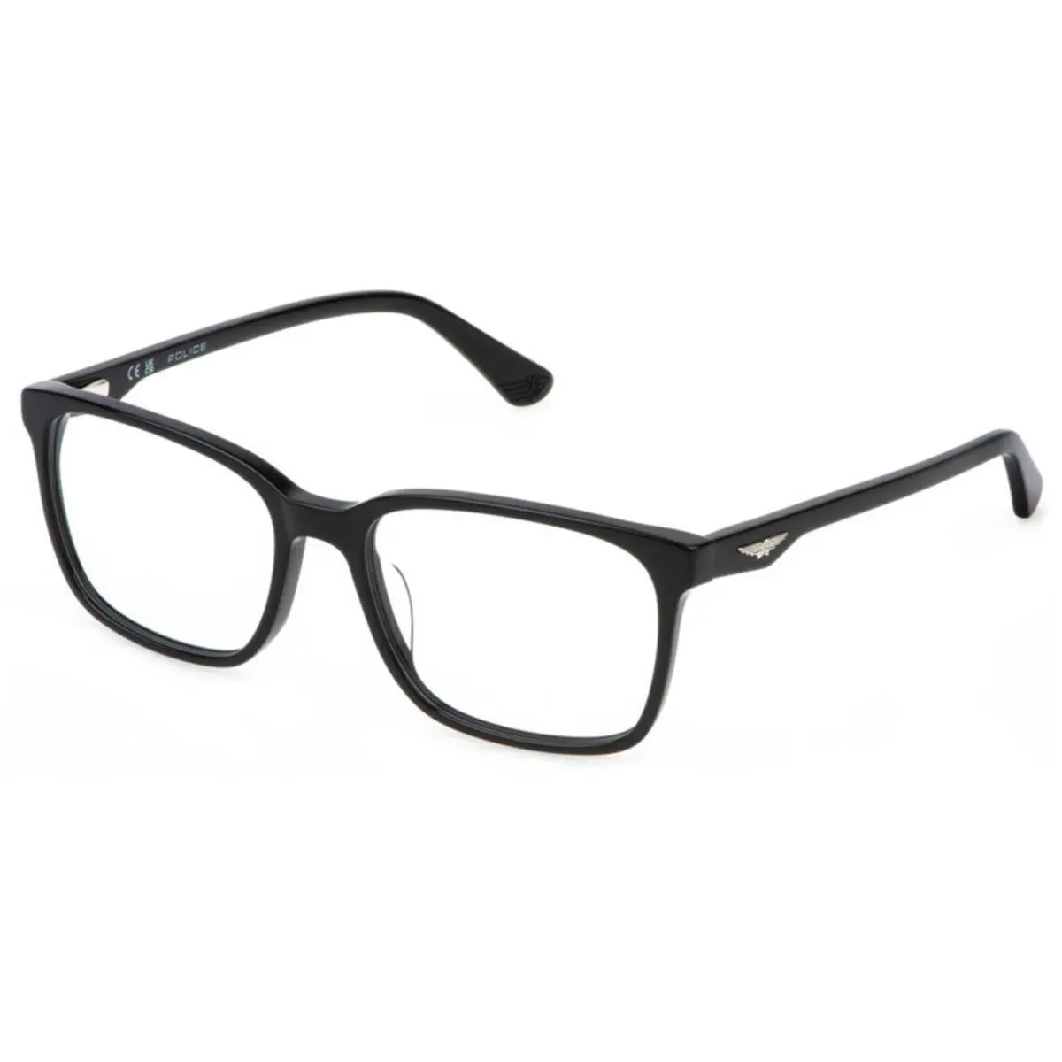 Police Vpln 81 Shiny Black 0700 Size 55 Sunglasses