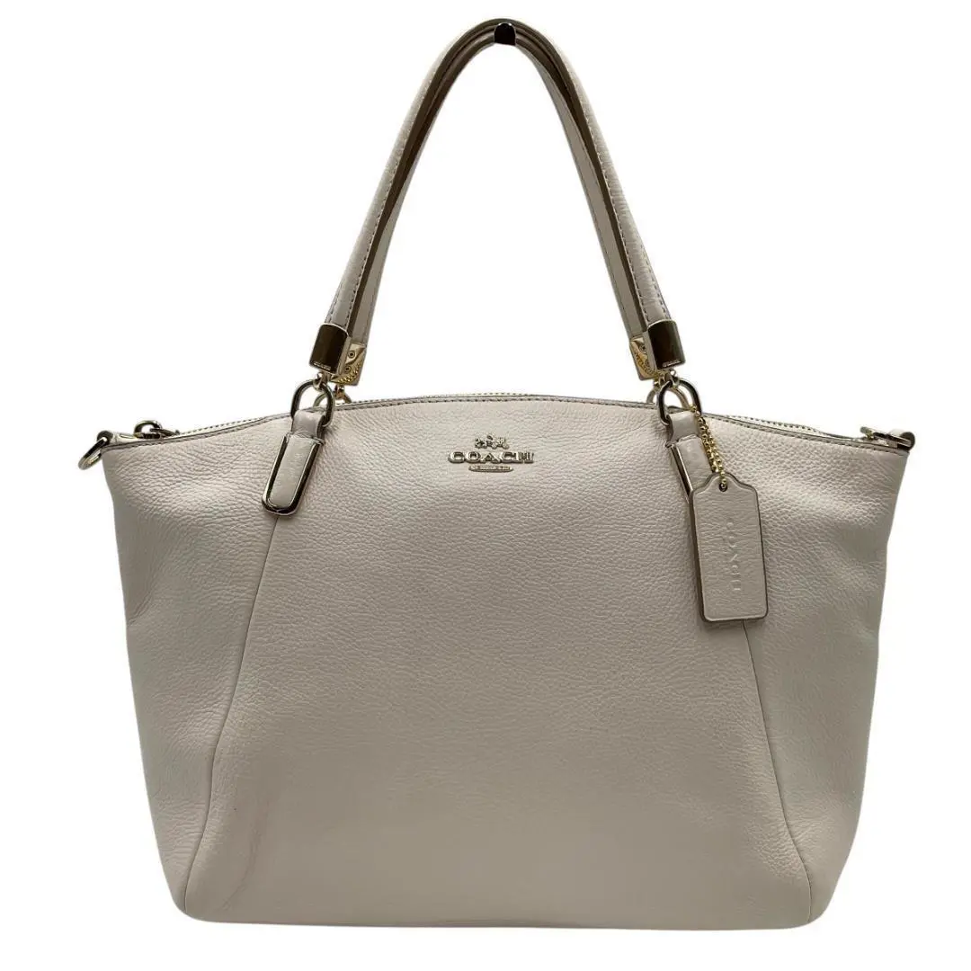 Coach Outline Small Kelsey Satchel Shoulder Bag Coach 34493 Pebble Leather Purse