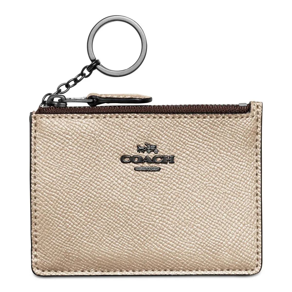 Coach Platinum Mini Skinny ID Card Case Women`s Wallet L26148