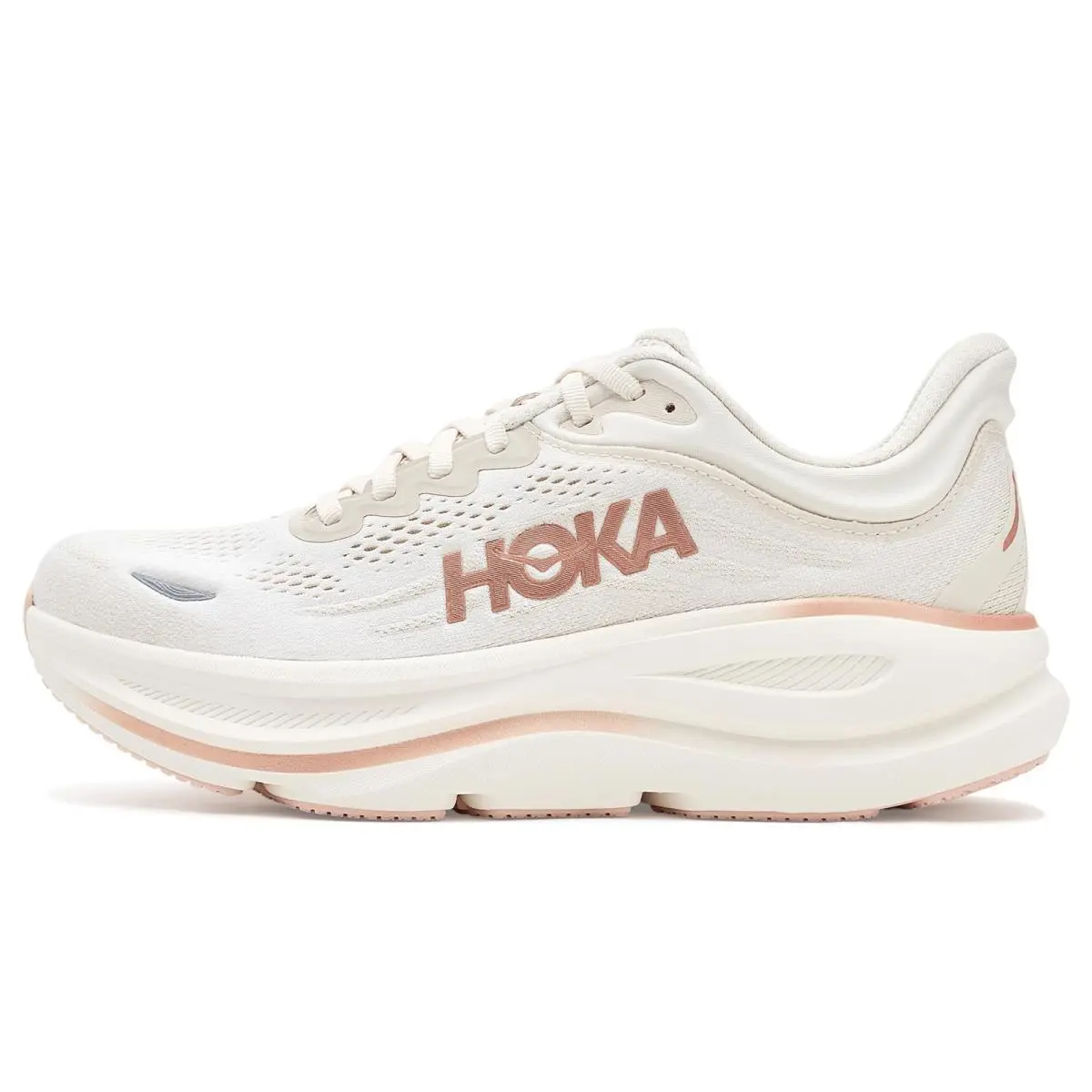 Hoka shoes - Oat Milk/Rose Gold 1