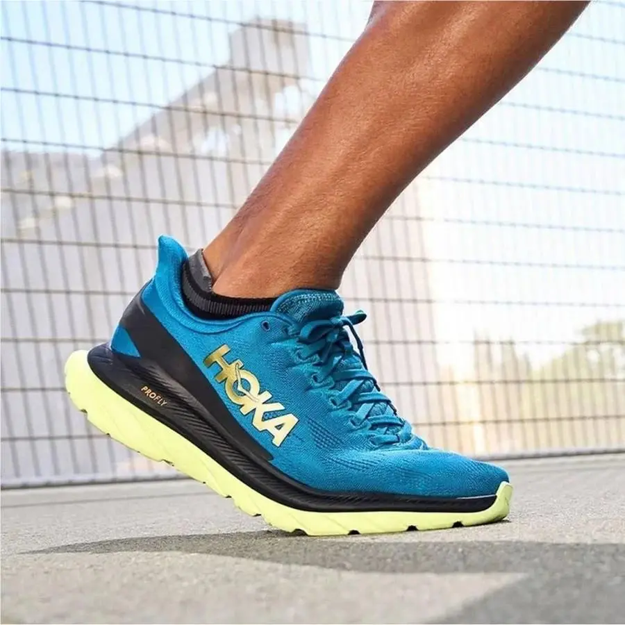 Hoka shoes - Hoka One One Mach 4 - Blue 4