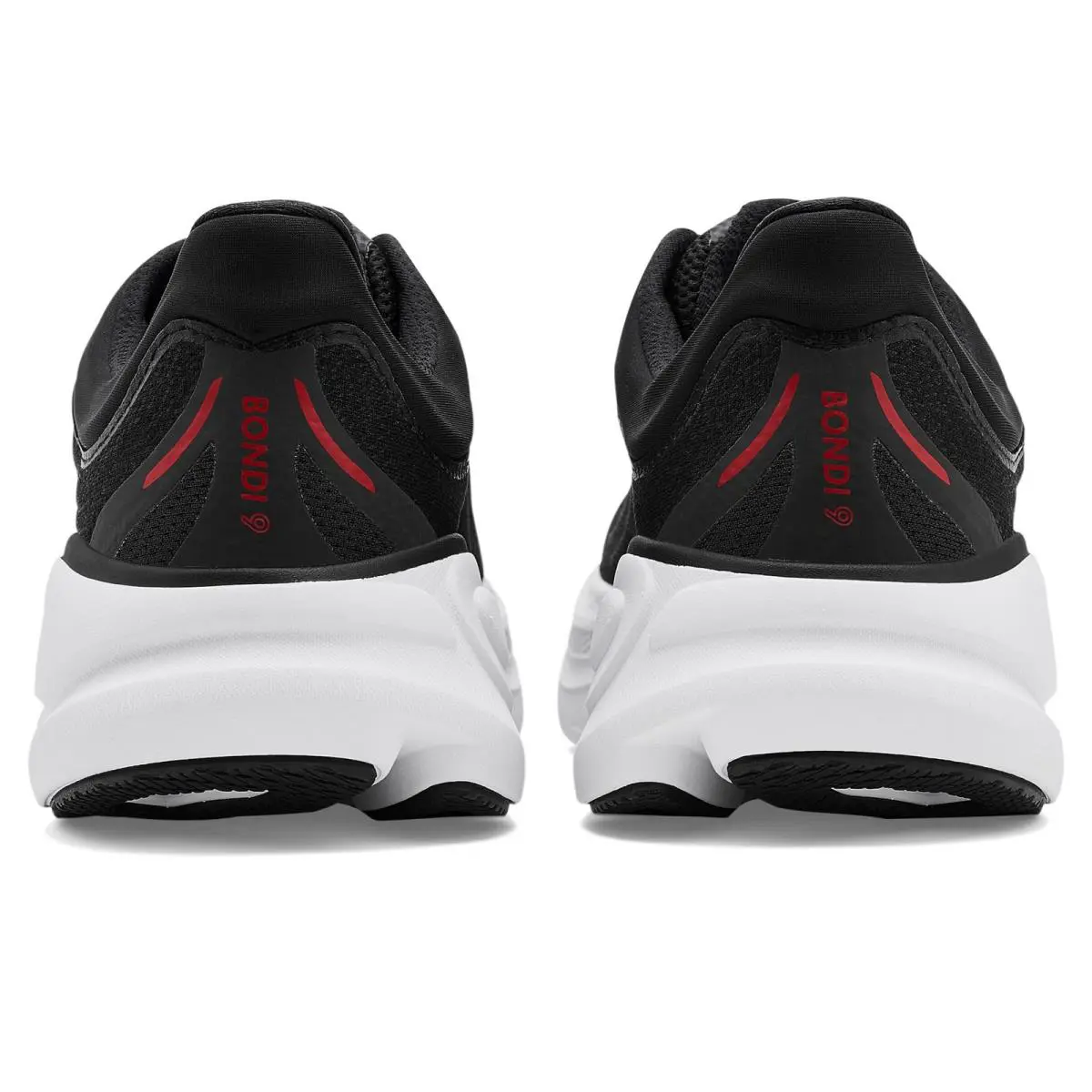 Hoka shoes - BLACK / VERMILLION 3