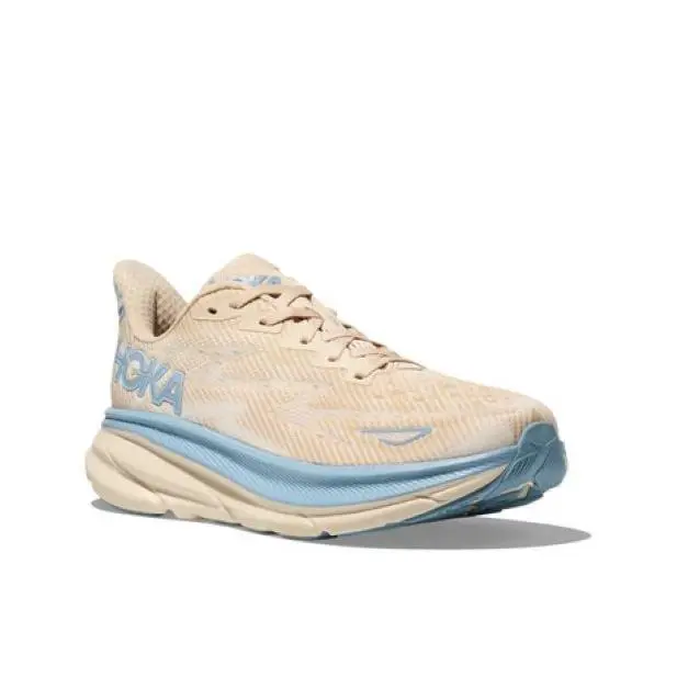 Hoka- Men`s Clifton 9 - 2 Color Opts Best Deals and Shipping Daily - OAK/ALABASTER