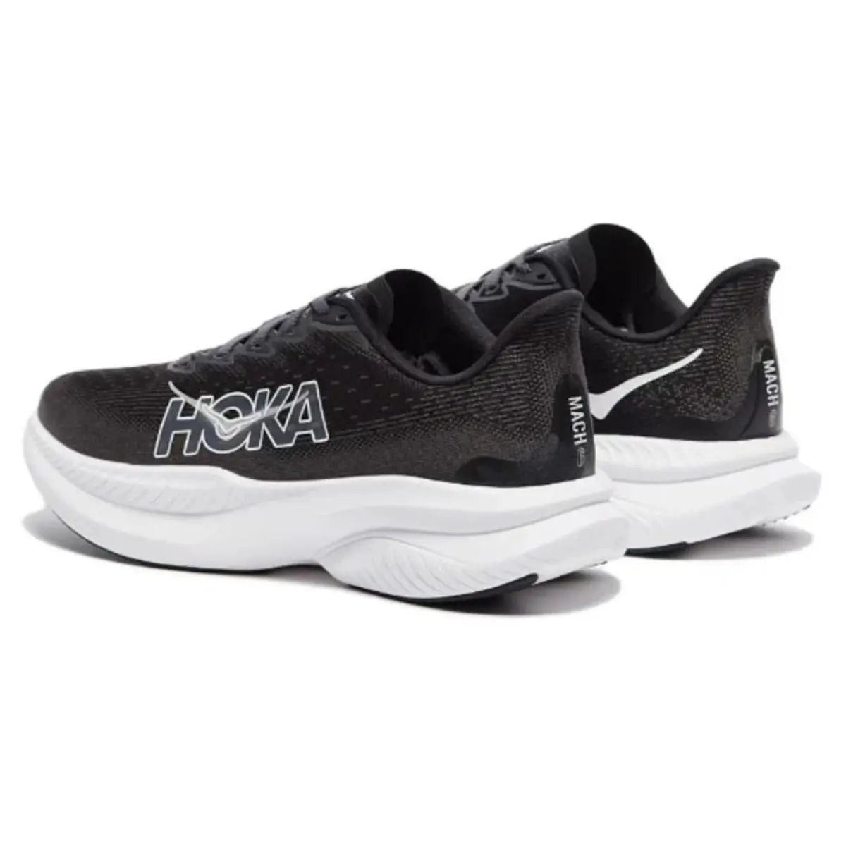 Hoka shoes - Hoka One One Mach 6 1147790-BWHT - 1147790-BWHT - Black 2