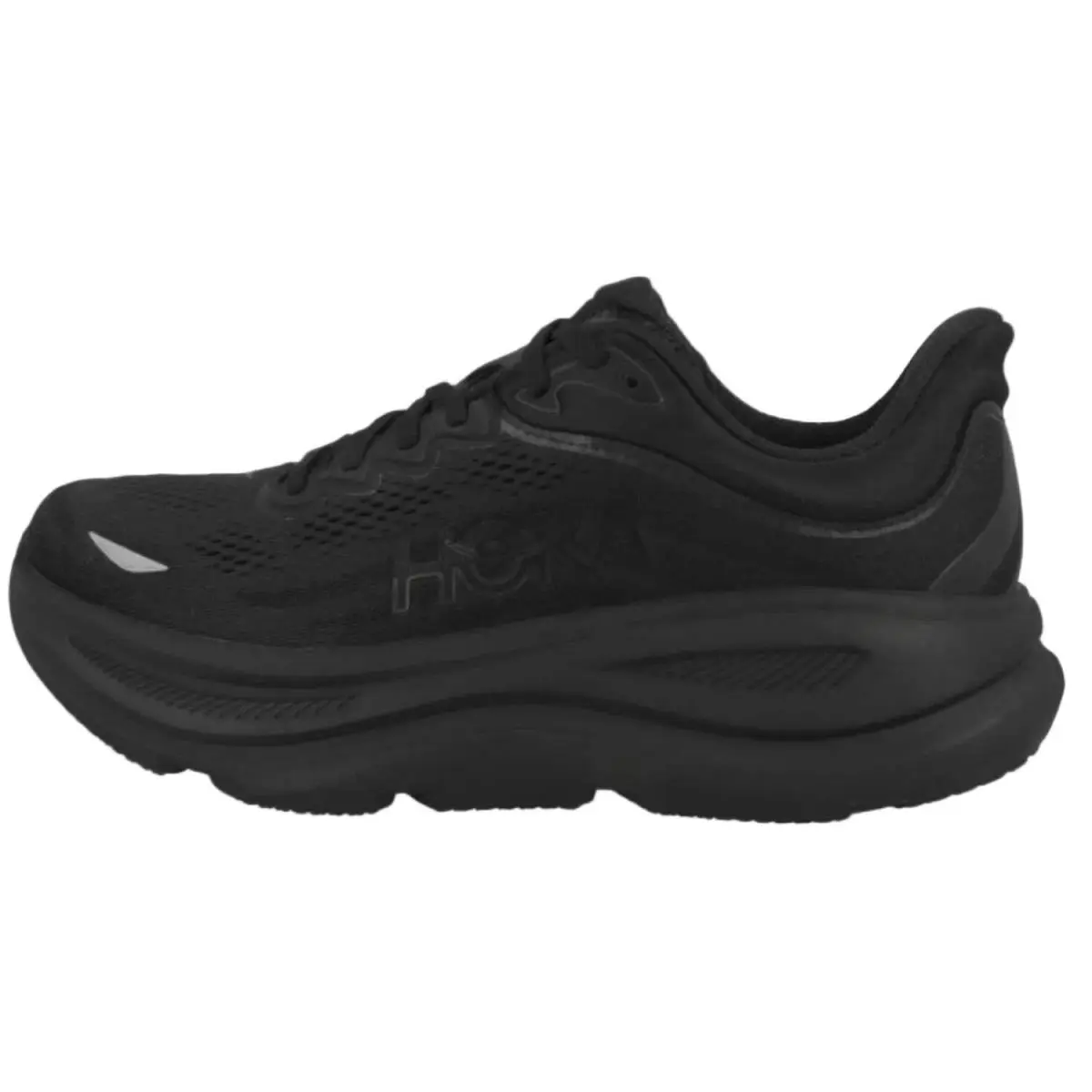 Hoka Bondi 9 Cushioned Runing Shoe For Men Black/black - Black/Black
