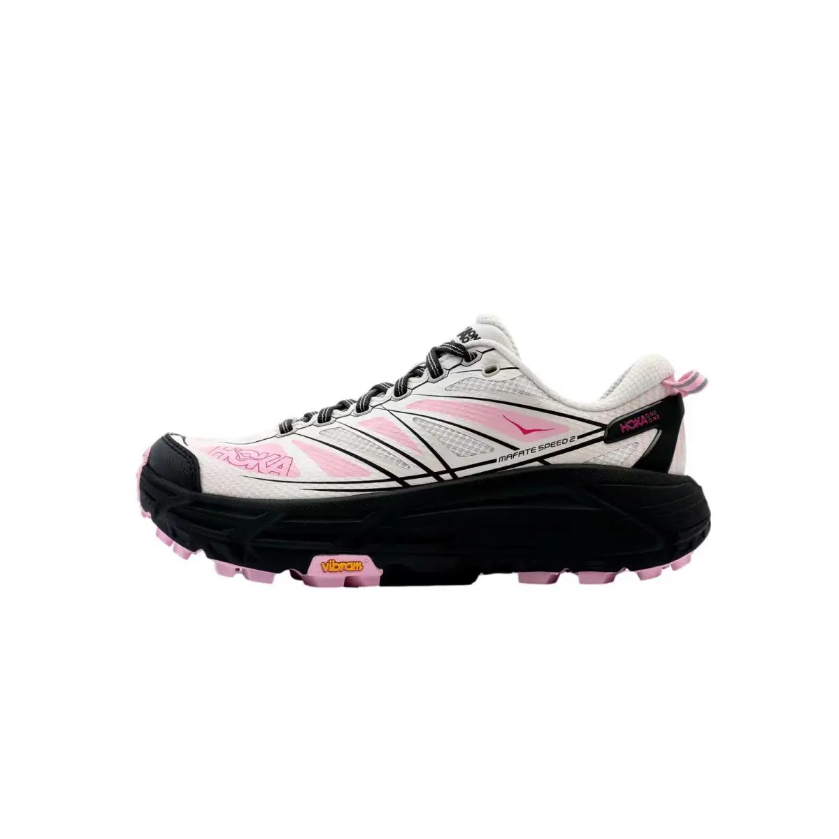 Hoka Mafate Speed 2 Grout / Carbon 1126851-GTCR Men`s - Multicolor