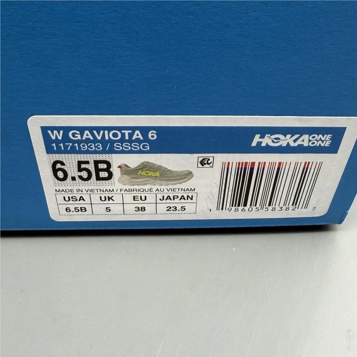 Hoka shoes - Hoka One One Gaviota 6 - 1171933 SSSG - Multicolor (UPC: 0198605583827) 12