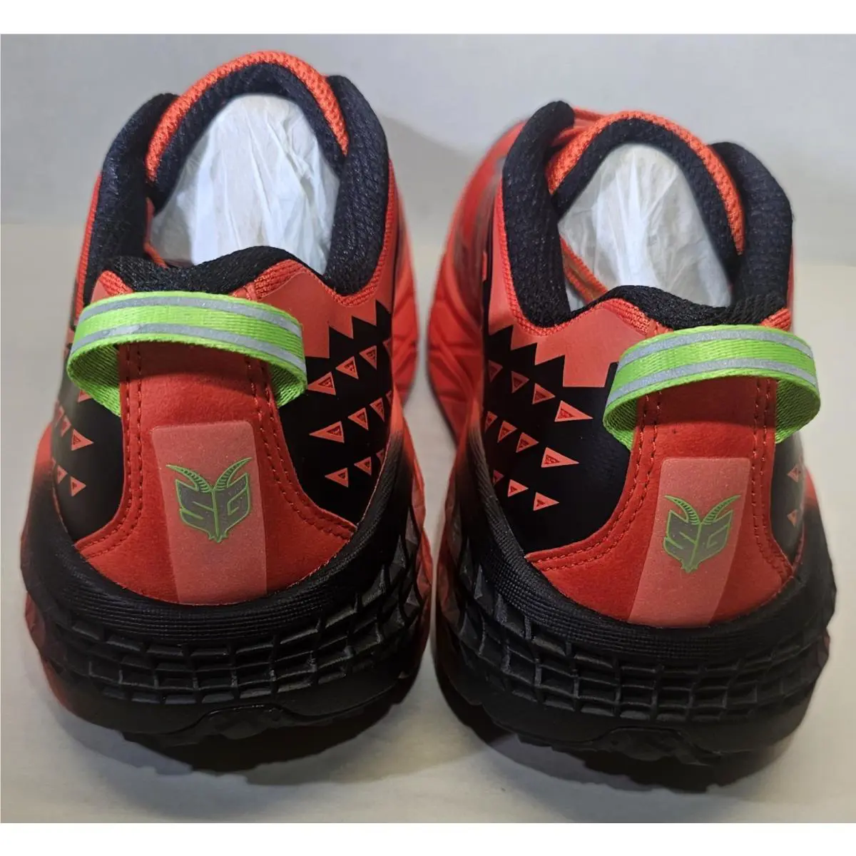 Hoka shoes - Hoka One One Speedgoat 2 - 1162710/TLCT - Tomato Red/Electric Green /Black 16