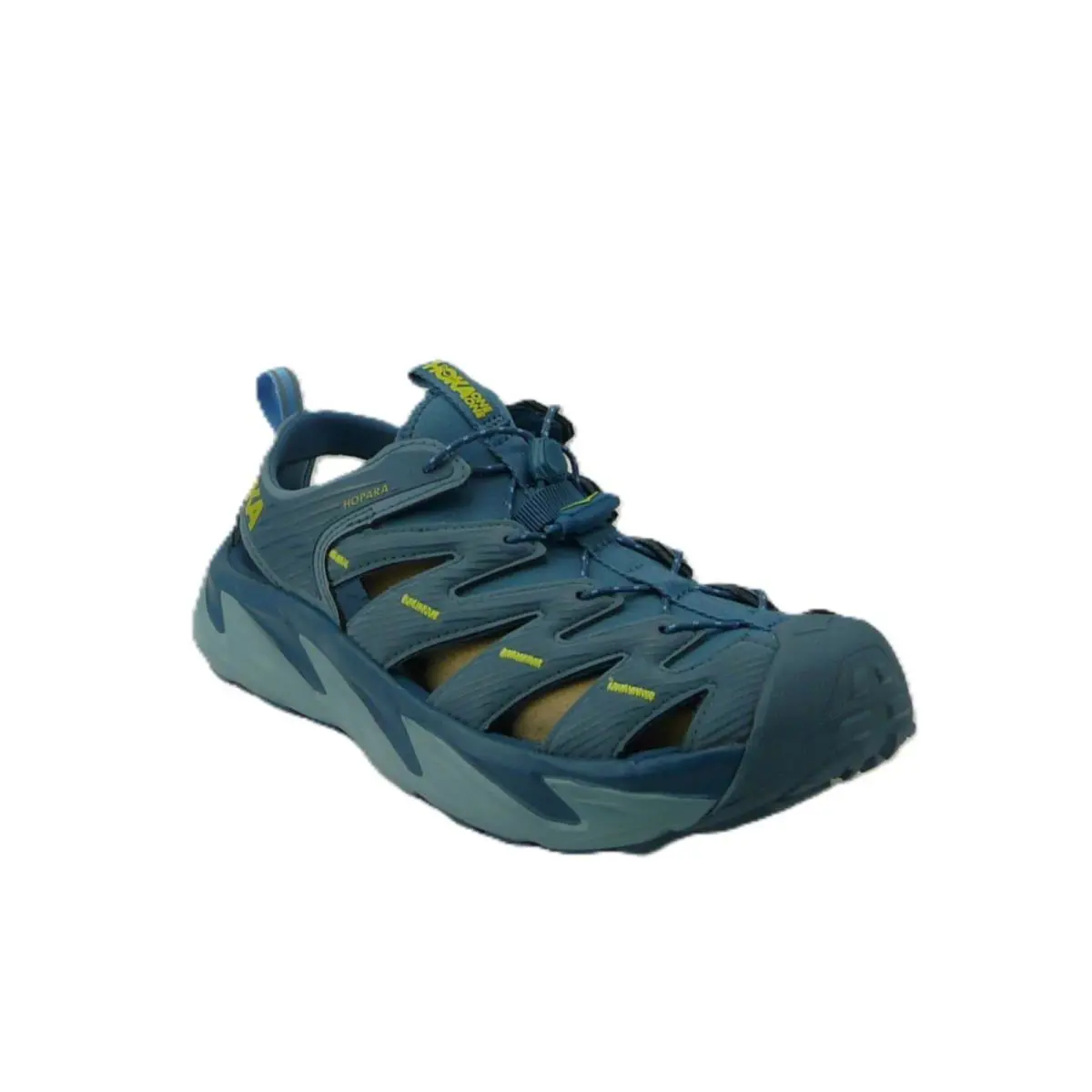 Hoka One One Hopara Men`s Hiking Sandals Bsnbl Bluesteel/stone Blue US 9.5 - Blue