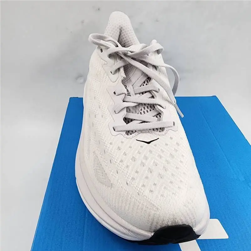 Hoka shoes - Nimbus Cloud/Steel Wool (UPC: 196565172402) 11
