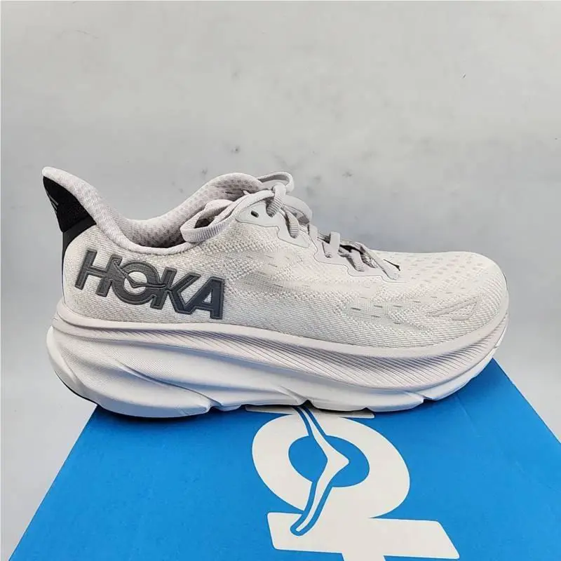 Hoka shoes - Nimbus Cloud/Steel Wool (UPC: 196565172402) 8