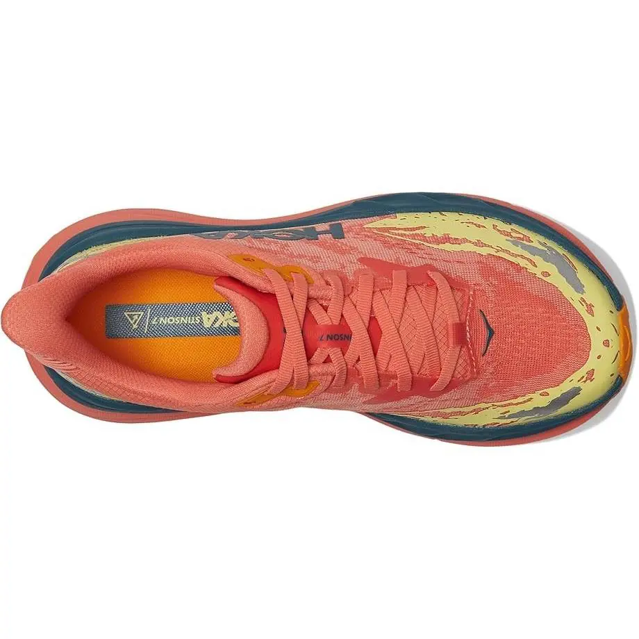 Hoka shoes - HOKA Stinson - Stinson - Peach Coral / Multicolor 2
