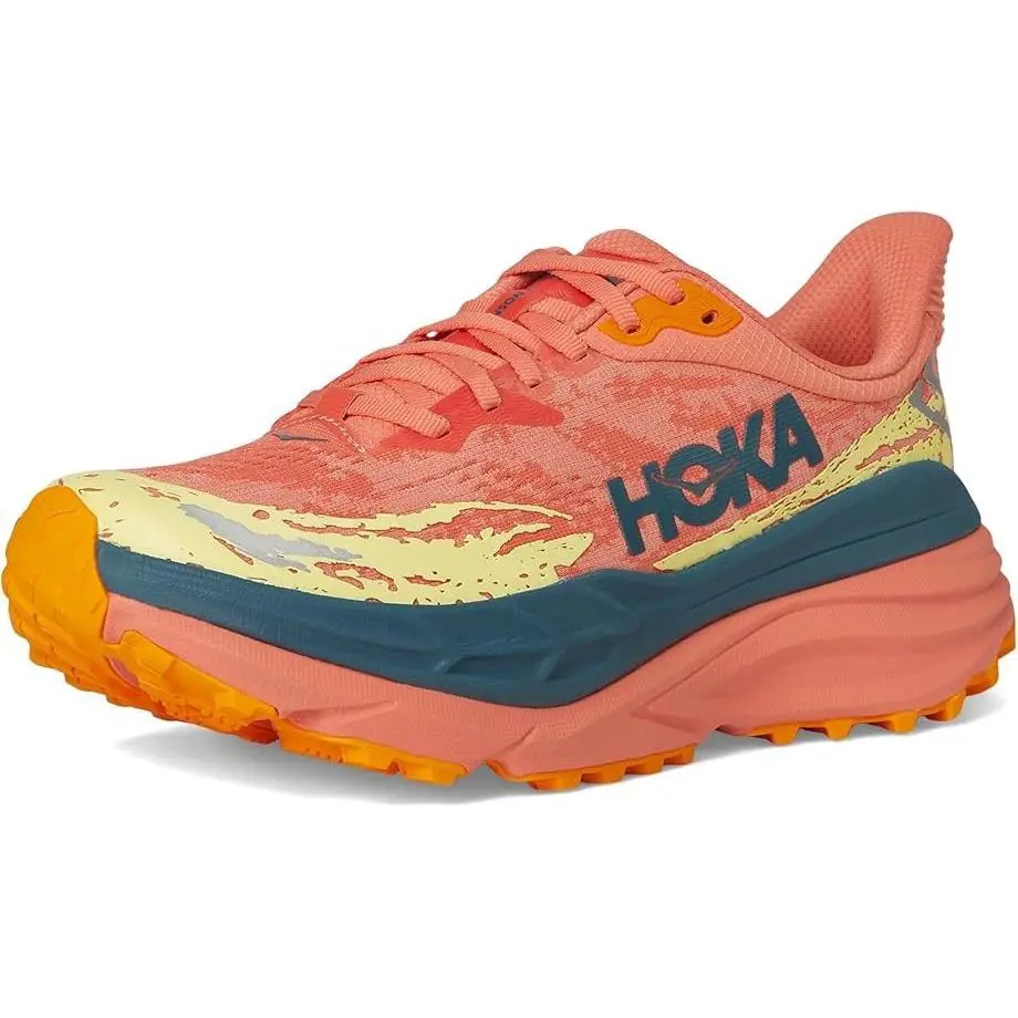 Hoka shoes - HOKA Stinson - Stinson - Peach Coral / Multicolor 4