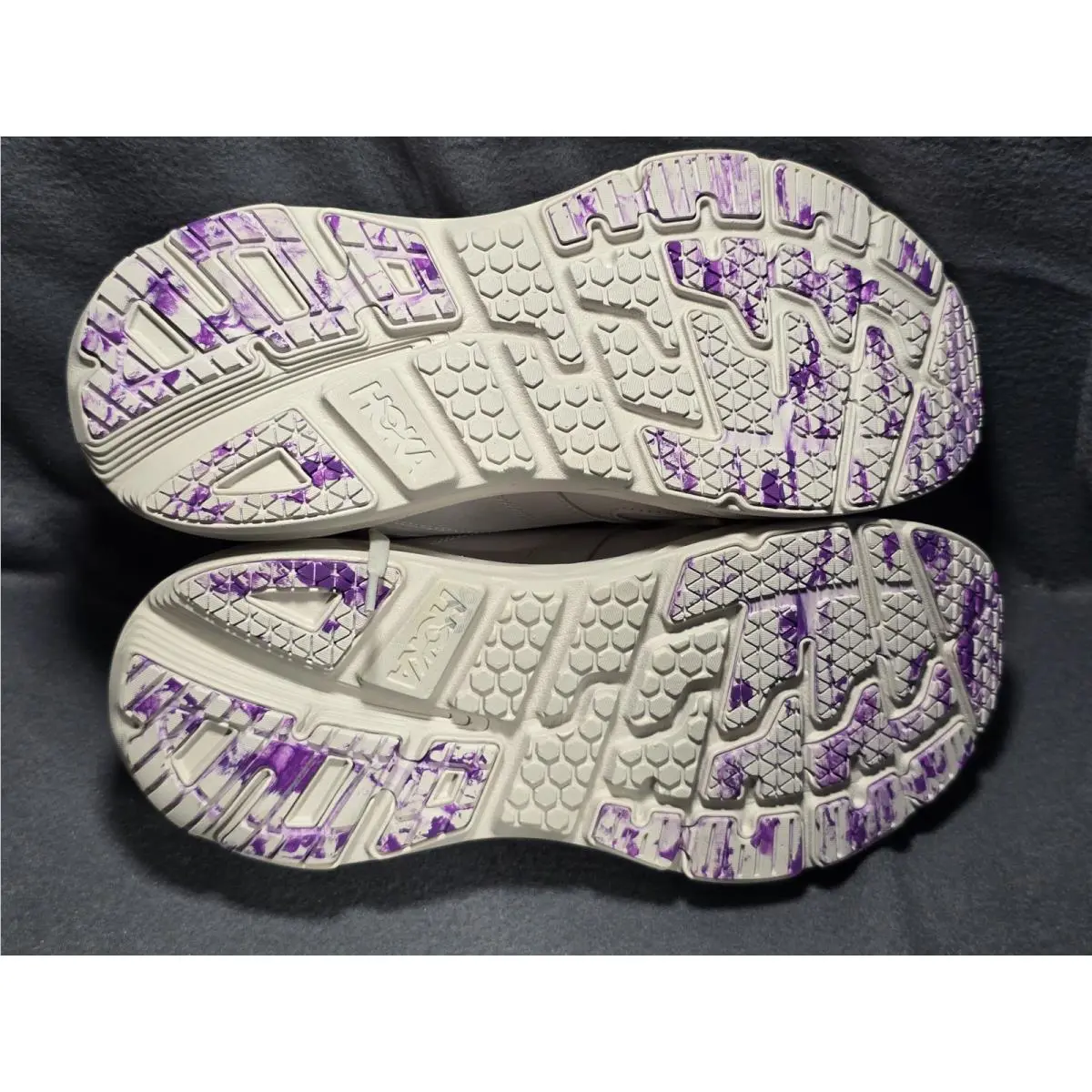 Hoka shoes - Hoka Bondi L BP Floral - Gray 4